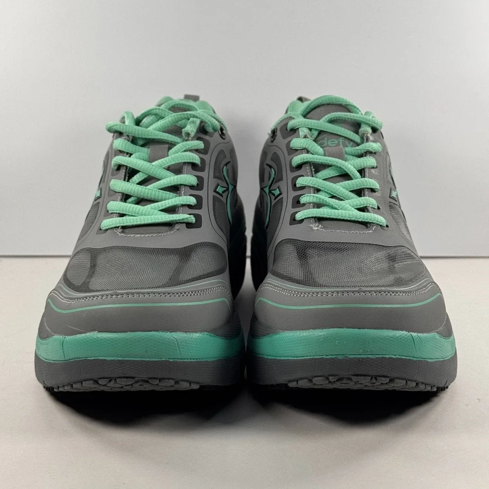 Gravity‎ Defyer G-Defy Ion Mens Walking Shoes Grey Mint TB9022FGU-M Size 9